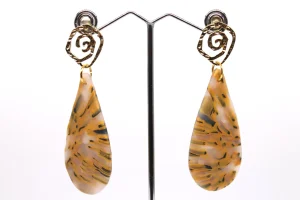 pendientes-arcilla-polimérica-marron